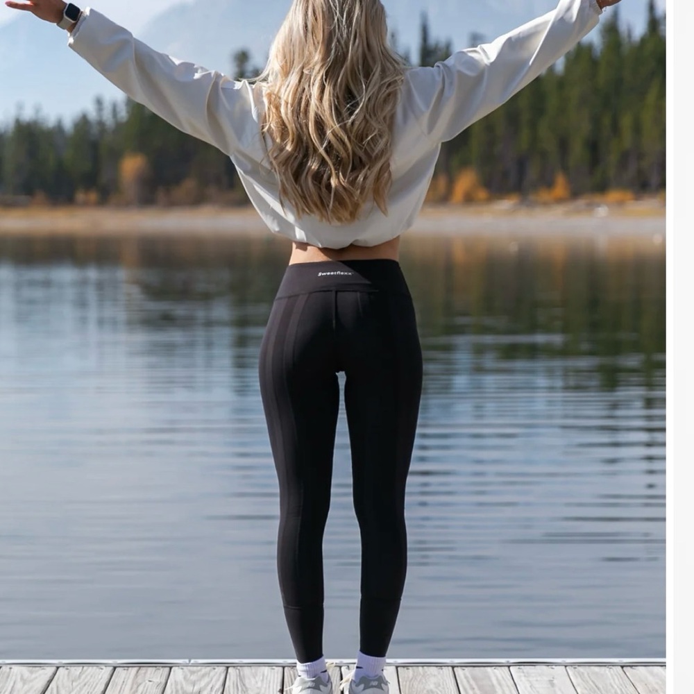Sweetflexx Resistance Leggings – Sculpt While You Walk! Booty Band - Size 4
